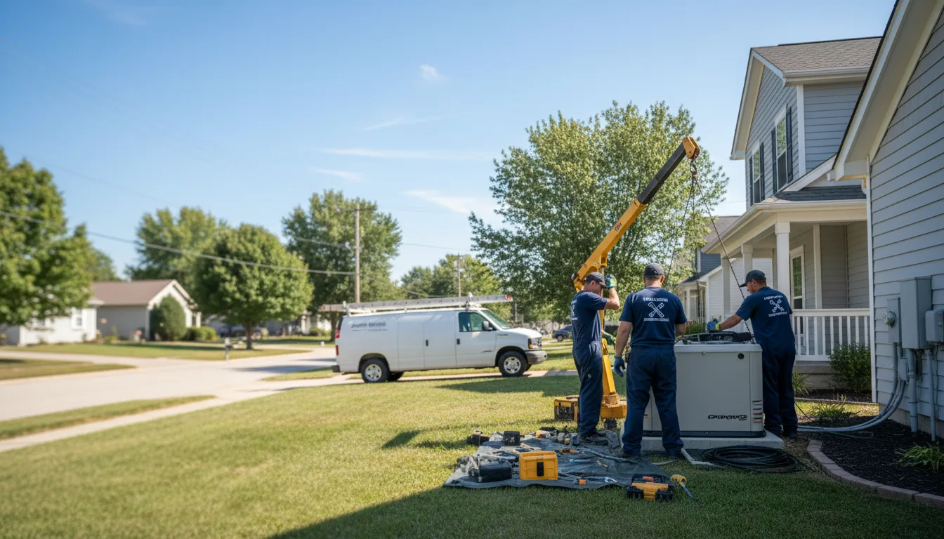 Generator Installation in Cottonport, LA near me